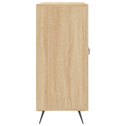 vidaXL Sideboard Sonoma Oak 90x34x80 cm Engineered Wood