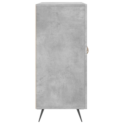 vidaXL Sideboard Concrete Grey 90x34x80 cm Engineered Wood