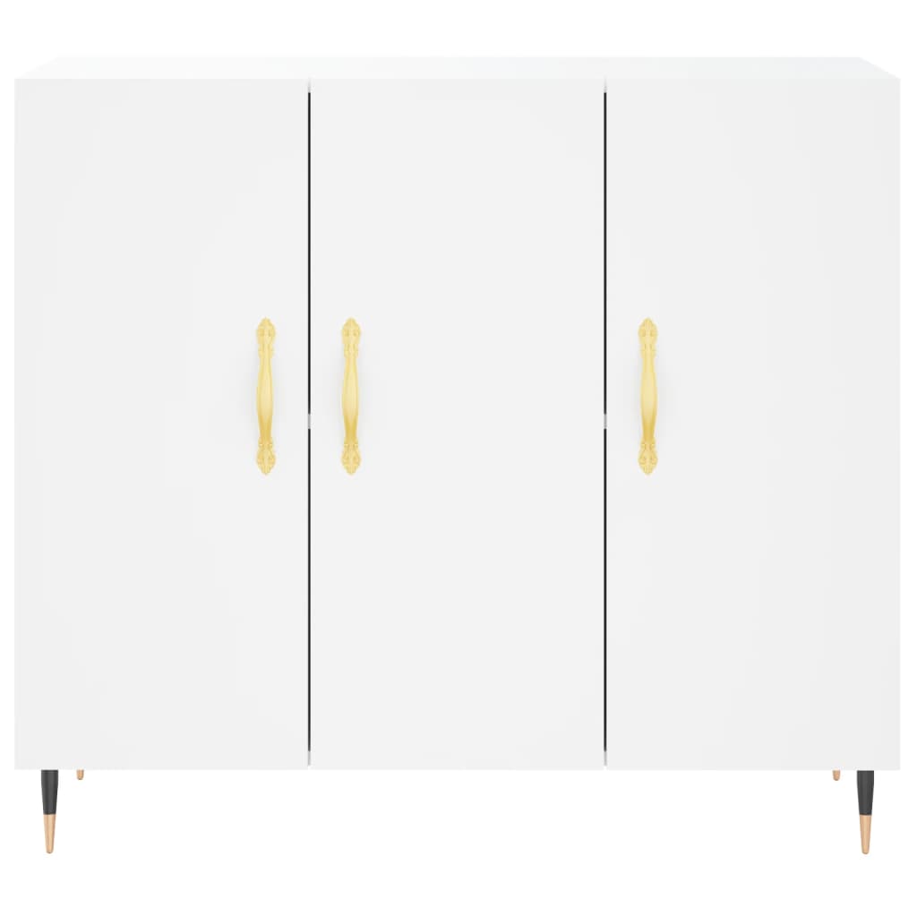 vidaXL Sideboard White 90x34x80 cm Engineered Wood