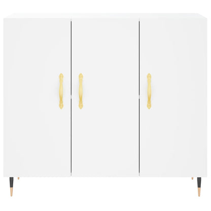 vidaXL Sideboard White 90x34x80 cm Engineered Wood