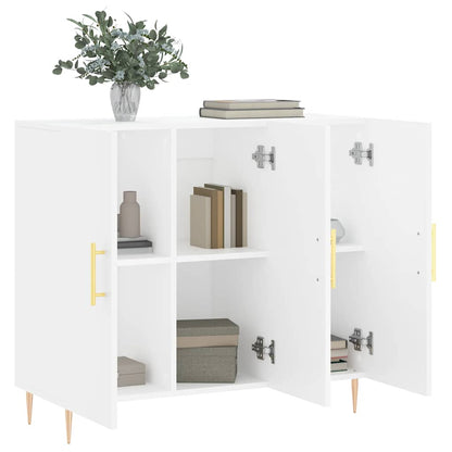 vidaXL Sideboard White 90x34x80 cm Engineered Wood
