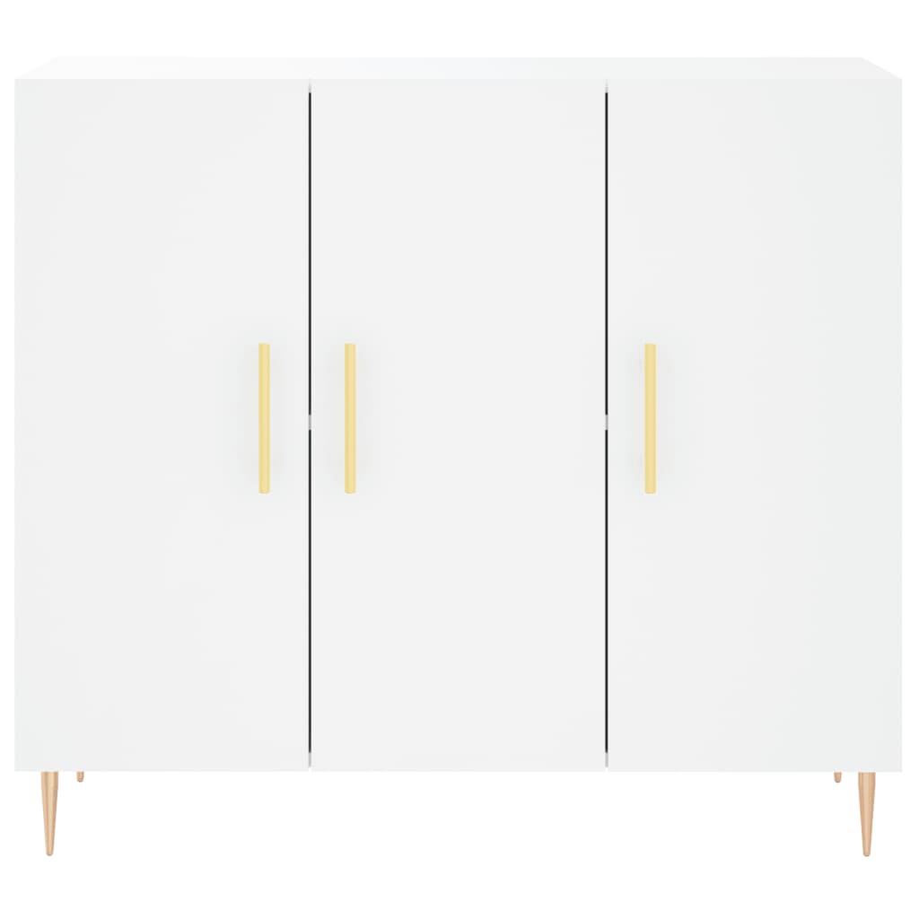 vidaXL Sideboard White 90x34x80 cm Engineered Wood