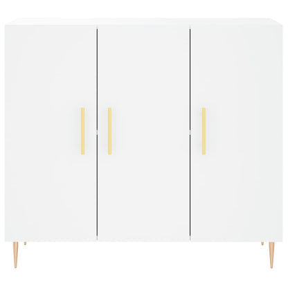 vidaXL Sideboard White 90x34x80 cm Engineered Wood