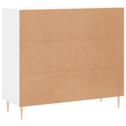 vidaXL Sideboard White 90x34x80 cm Engineered Wood