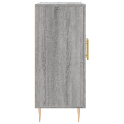 vidaXL Sideboard Grey Sonoma 90x34x80 cm Engineered Wood