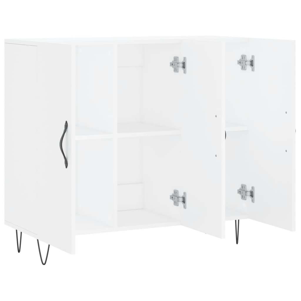 vidaXL Sideboard White 90x34x80 cm Engineered Wood