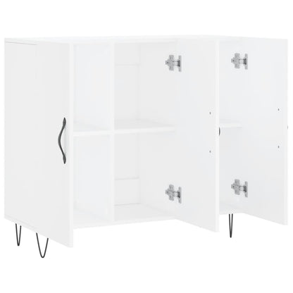 vidaXL Sideboard White 90x34x80 cm Engineered Wood