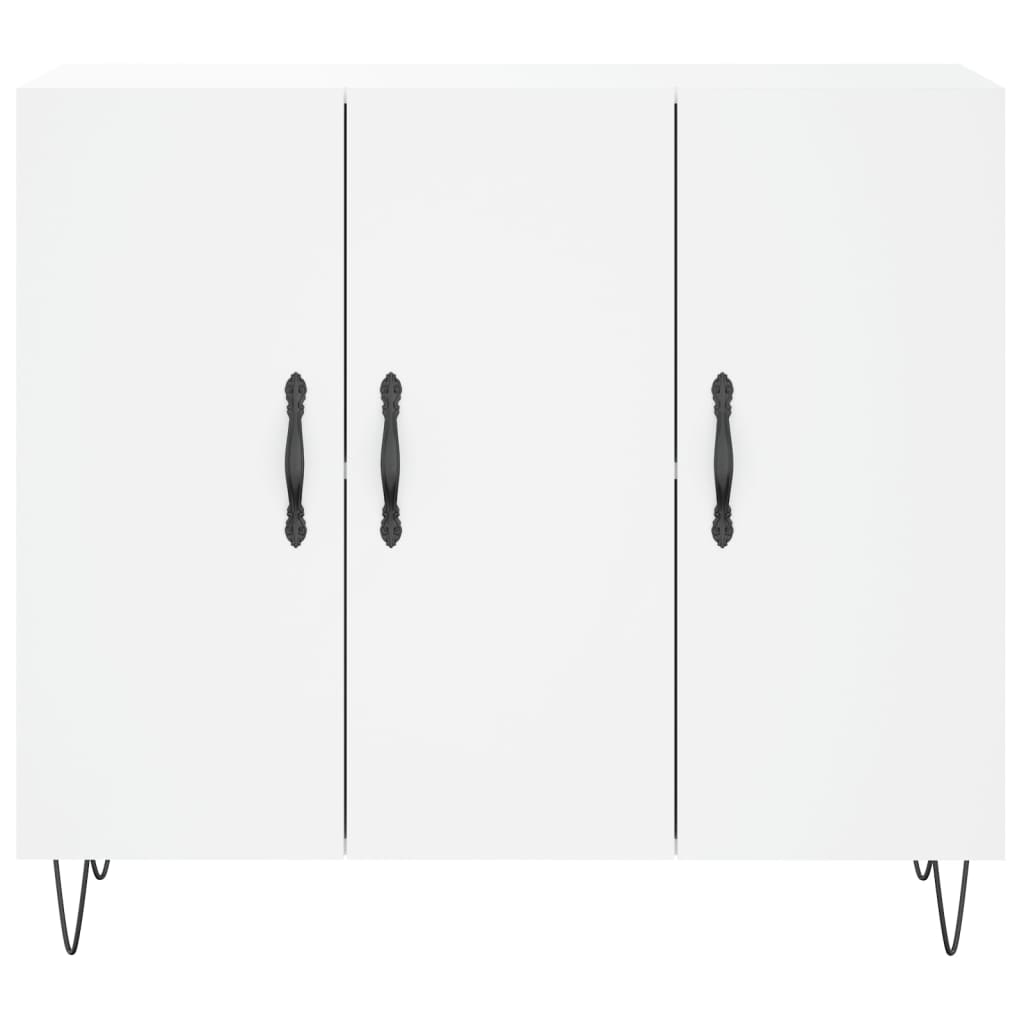 vidaXL Sideboard White 90x34x80 cm Engineered Wood