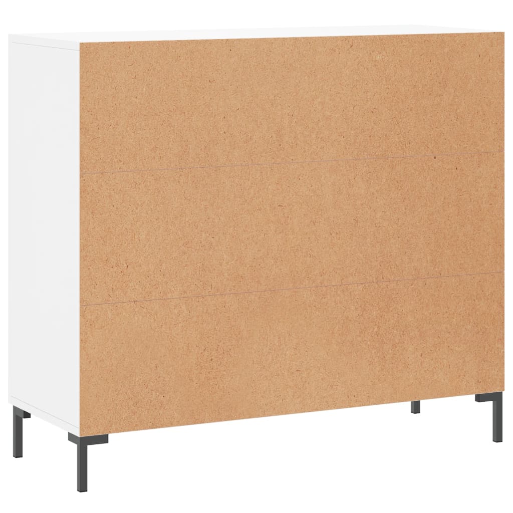 vidaXL Sideboard White 90x34x80 cm Engineered Wood