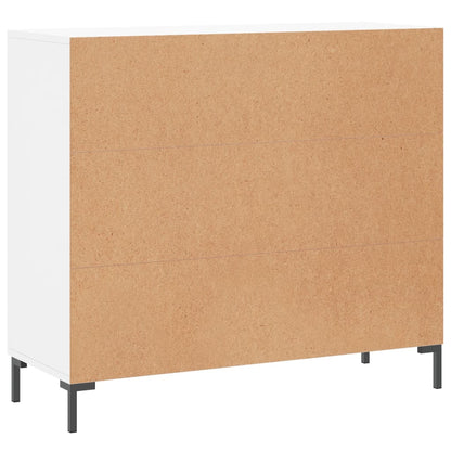 vidaXL Sideboard White 90x34x80 cm Engineered Wood