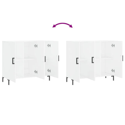 vidaXL Sideboard White 90x34x80 cm Engineered Wood