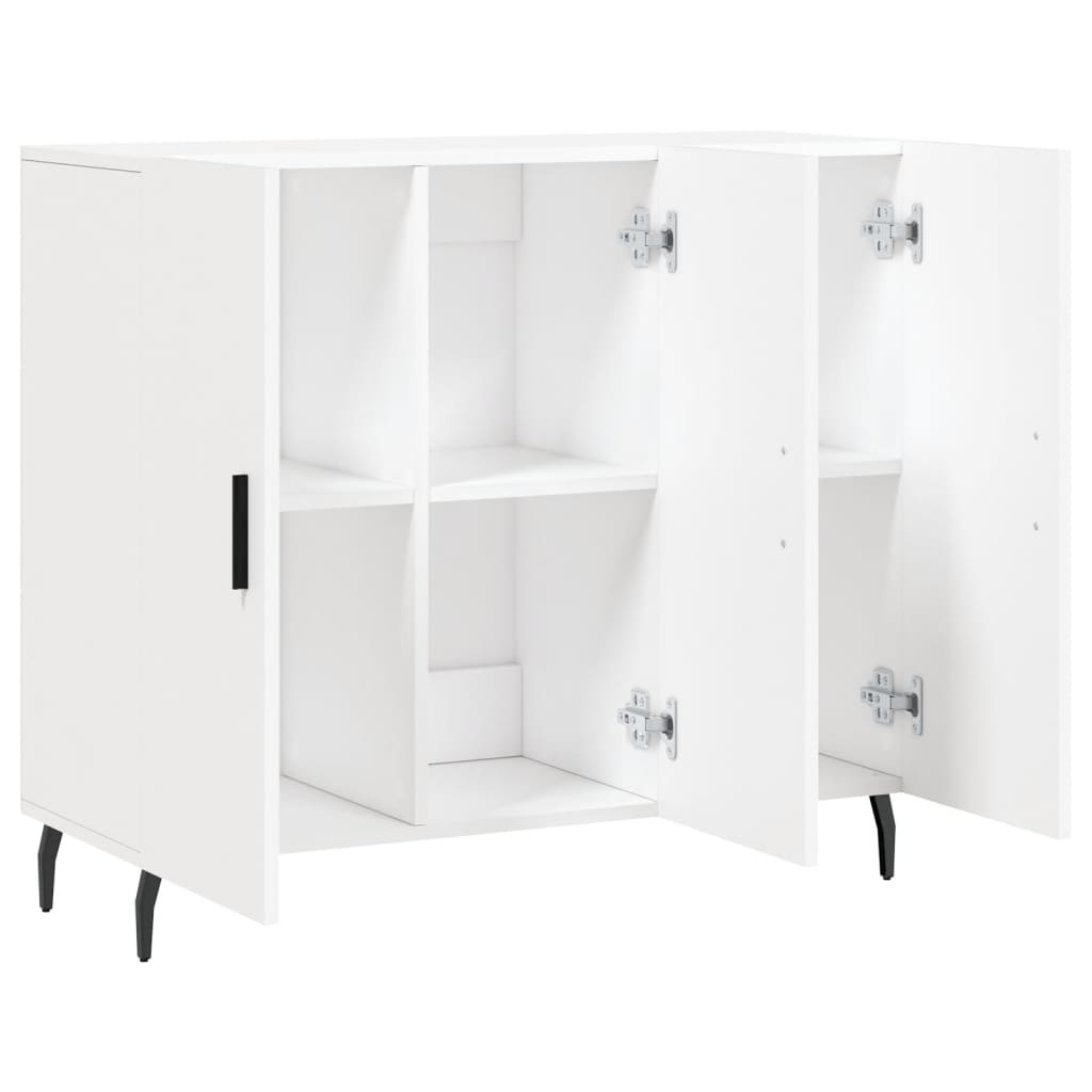 vidaXL Sideboard White 90x34x80 cm Engineered Wood