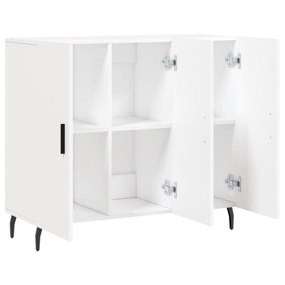vidaXL Sideboard White 90x34x80 cm Engineered Wood