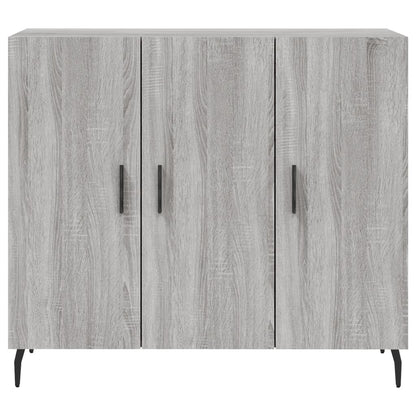 vidaXL Sideboard Grey Sonoma 90x34x80 cm Engineered Wood