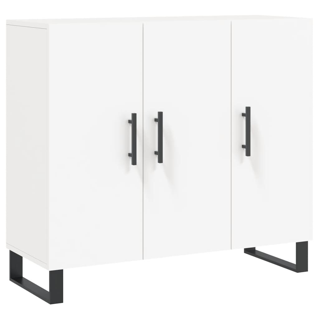 vidaXL Sideboard White 90x34x80 cm Engineered Wood