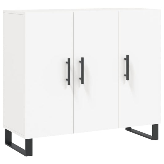 vidaXL Sideboard White 90x34x80 cm Engineered Wood