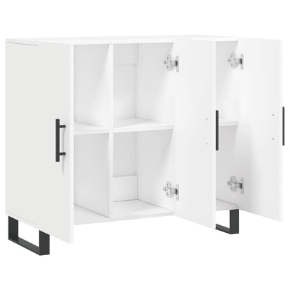 vidaXL Sideboard White 90x34x80 cm Engineered Wood