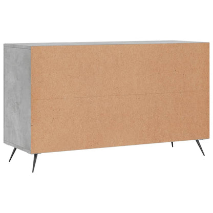 vidaXL Sideboard Concrete Grey 100x36x60 cm Engineered Wood