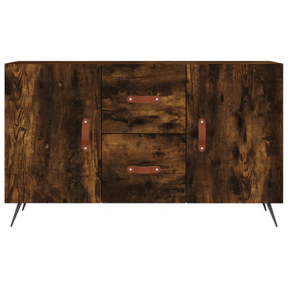 vidaXL Sideboard Smoked Oak 100x36x60 cm Engineered Wood