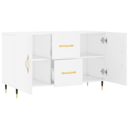 vidaXL Sideboard | White | Engineered wood, metal | Sideboard | Rectangular