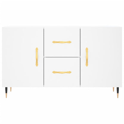 vidaXL Sideboard | White | Engineered wood, metal | Sideboard | Rectangular