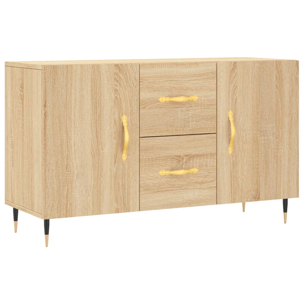 vidaXL Sideboard Sonoma Oak 100x36x60 cm Engineered Wood