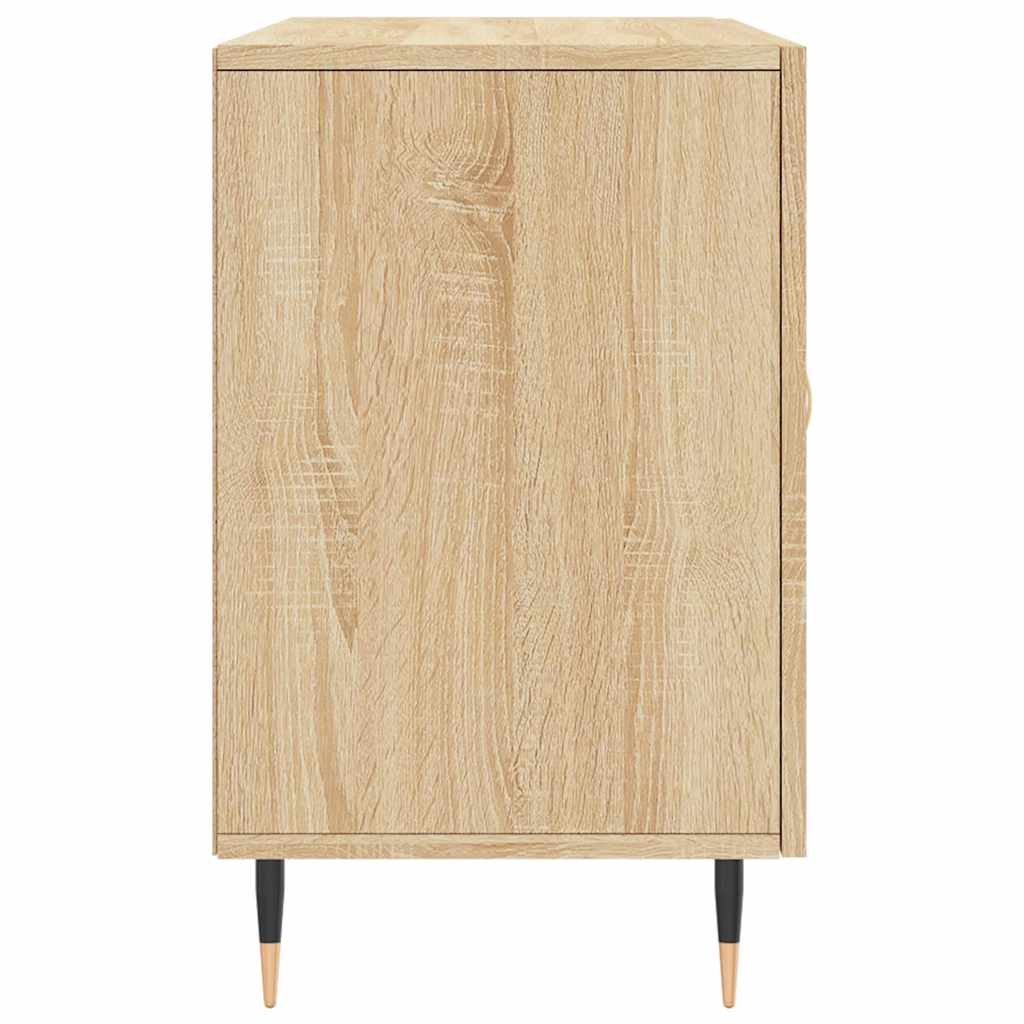vidaXL Sideboard Sonoma Oak 100x36x60 cm Engineered Wood
