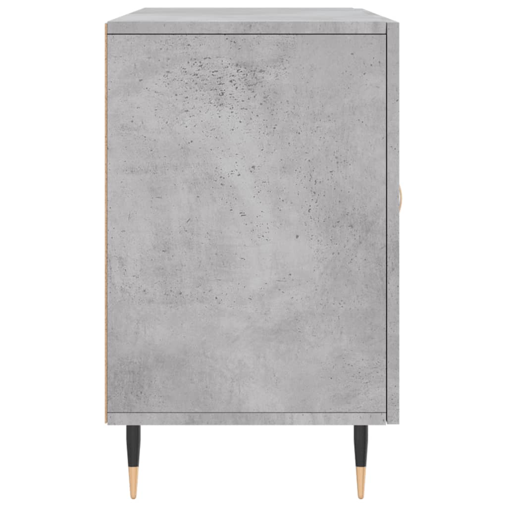 vidaXL Sideboard Concrete Grey 100x36x60 cm Engineered Wood
