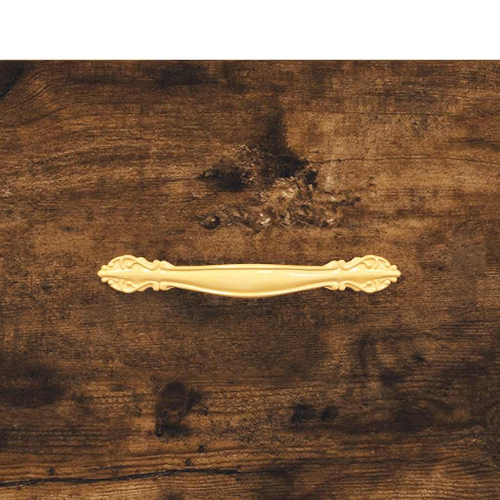 vidaXL Sideboard Smoked Oak 100x36x60 cm Engineered Wood