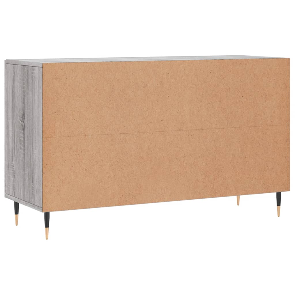 vidaXL Sideboard Grey Sonoma 100x36x60 cm Engineered Wood