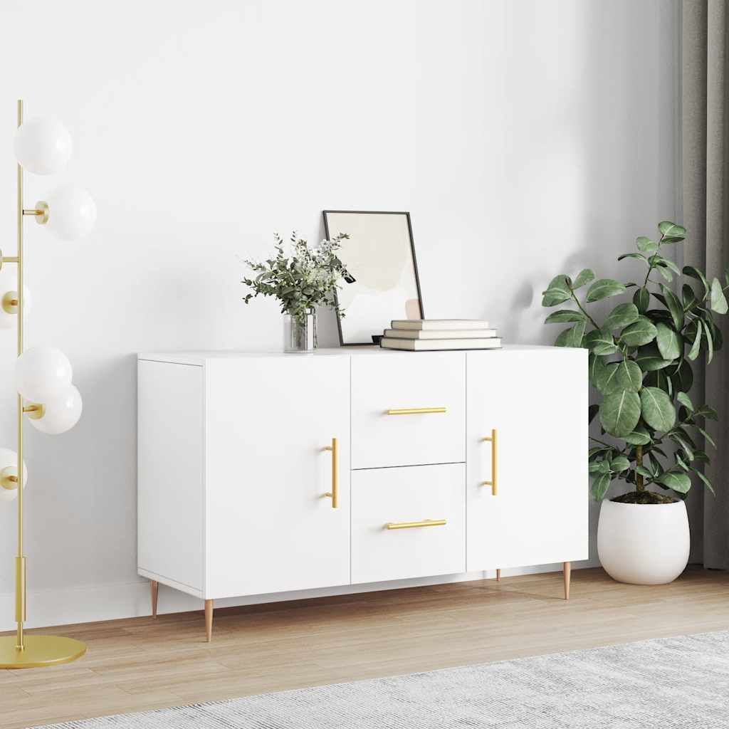 vidaXL Sideboard White 100x36x60 cm Engineered Wood