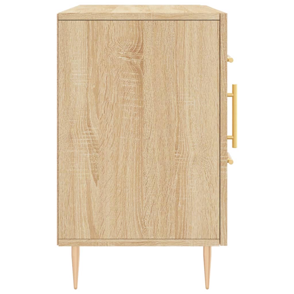 vidaXL Sideboard Sonoma Oak 100x36x60 cm Engineered Wood