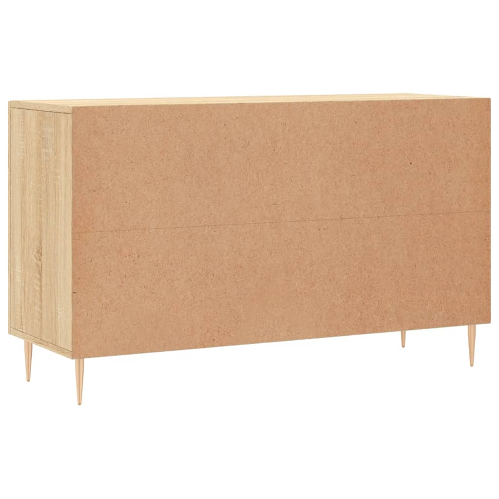 vidaXL Sideboard Sonoma Oak 100x36x60 cm Engineered Wood