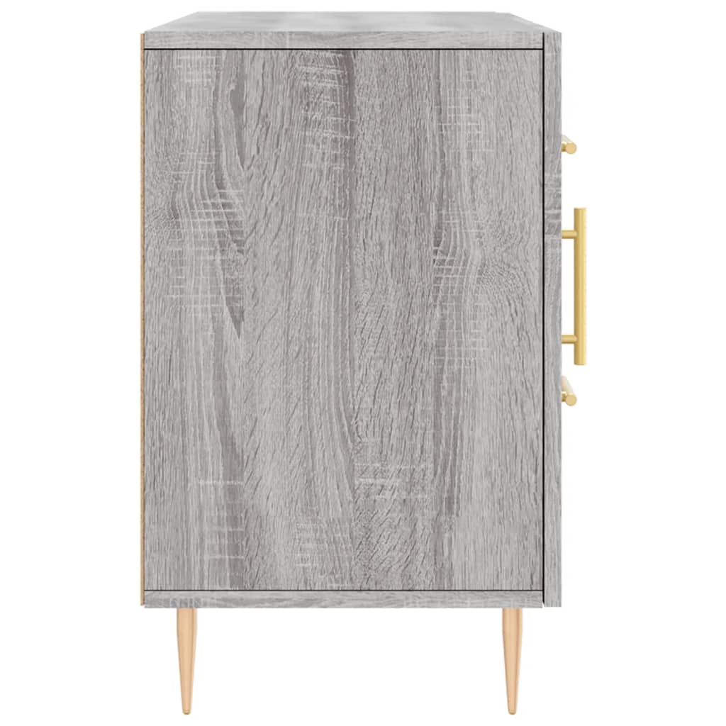 vidaXL Sideboard Grey Sonoma 100x36x60 cm Engineered Wood