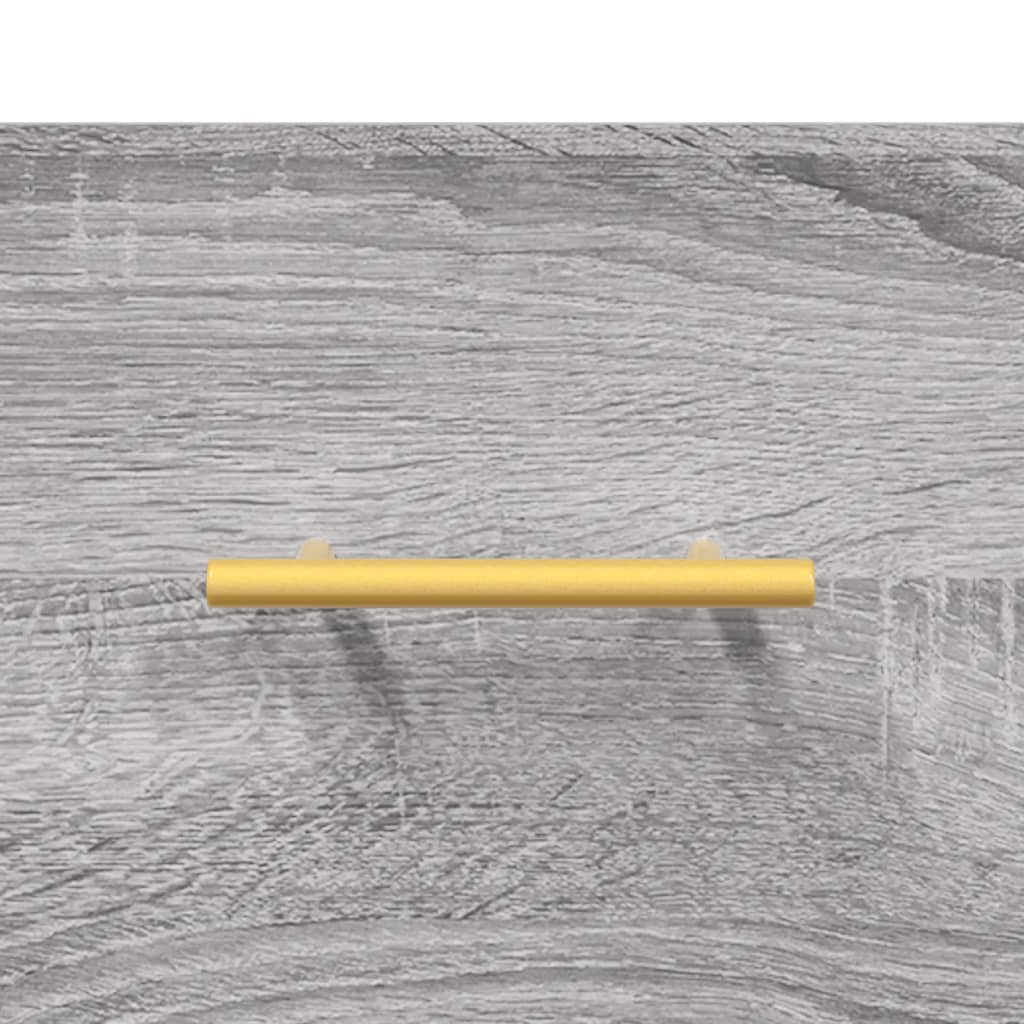 vidaXL Sideboard Grey Sonoma 100x36x60 cm Engineered Wood