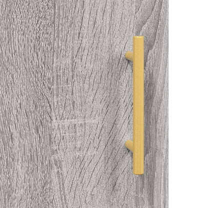 vidaXL Sideboard Grey Sonoma 100x36x60 cm Engineered Wood