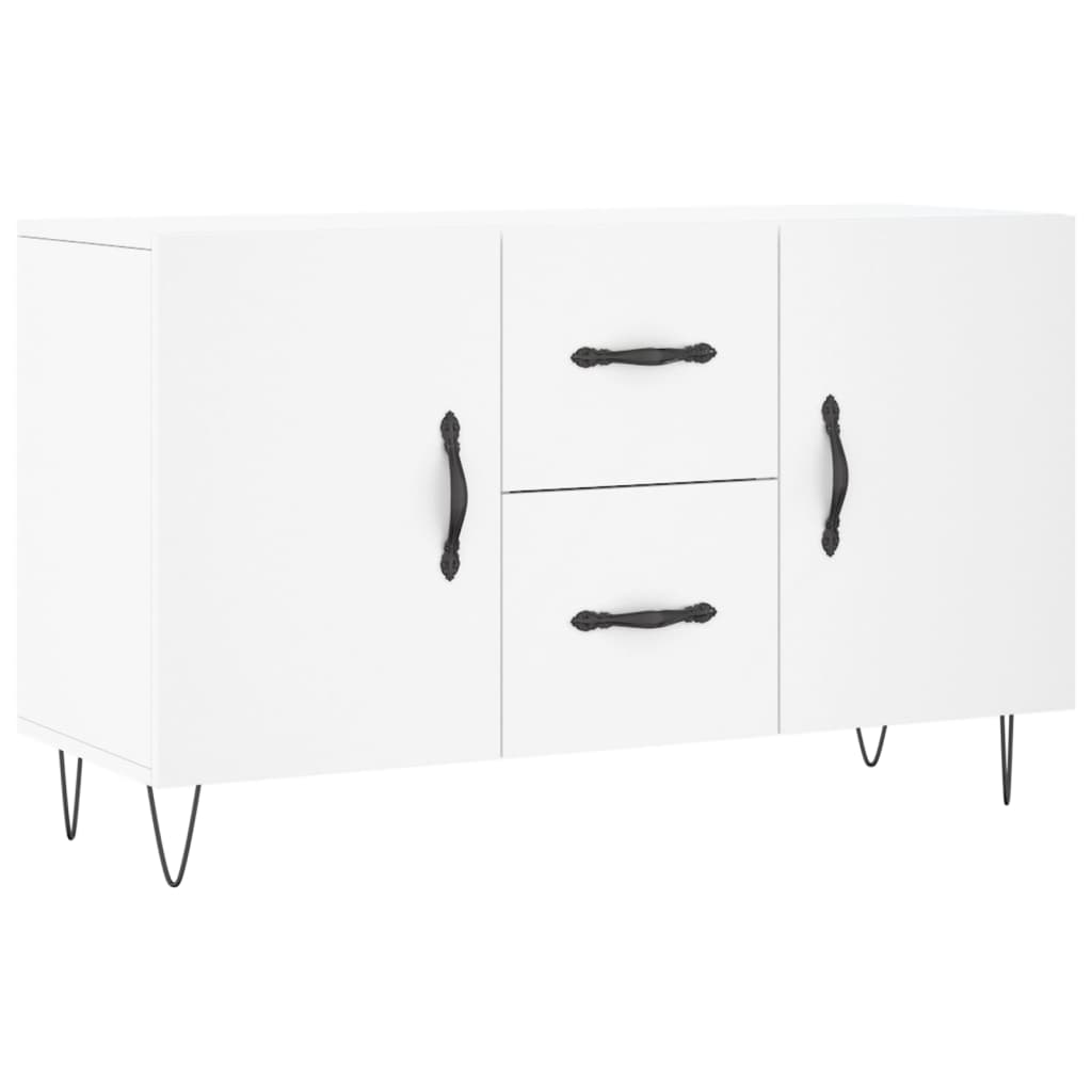 vidaXL Sideboard White 100x36x60 cm Engineered Wood