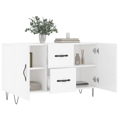vidaXL Sideboard White 100x36x60 cm Engineered Wood