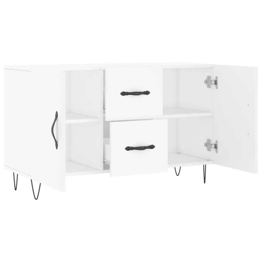 vidaXL Sideboard White 100x36x60 cm Engineered Wood