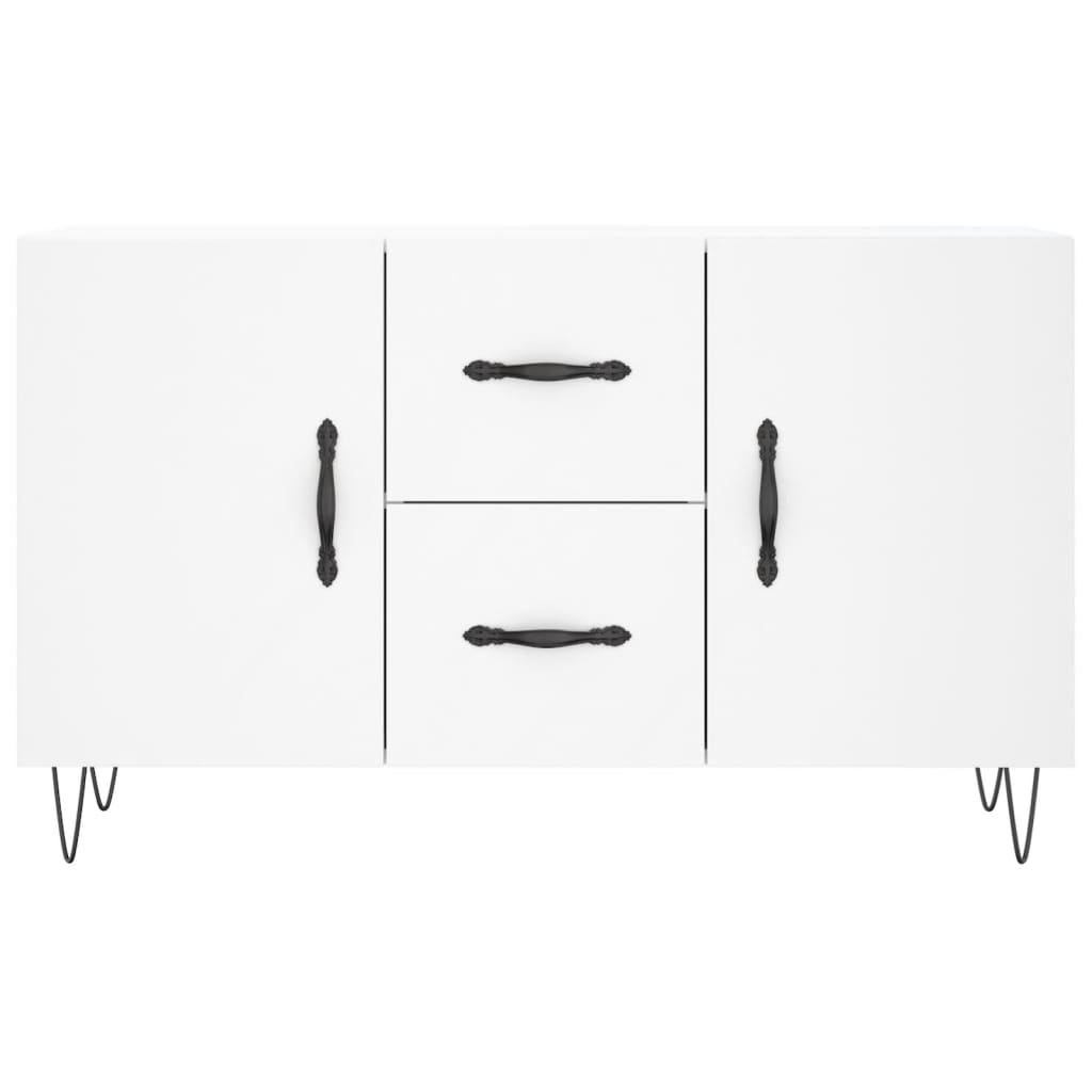 vidaXL Sideboard White 100x36x60 cm Engineered Wood