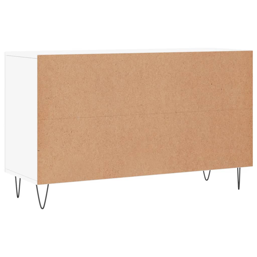 vidaXL Sideboard White 100x36x60 cm Engineered Wood