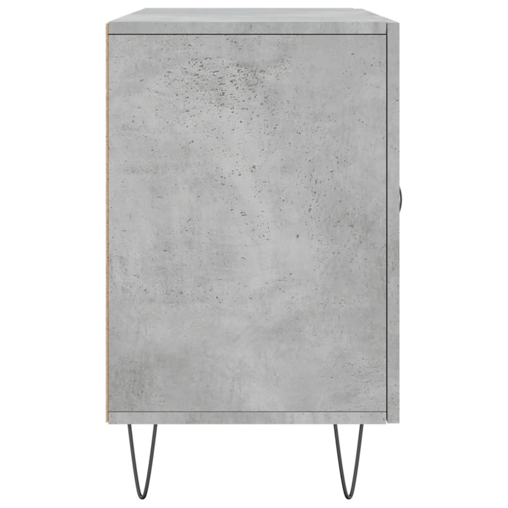 vidaXL Sideboard Concrete Grey 100x36x60 cm Engineered Wood