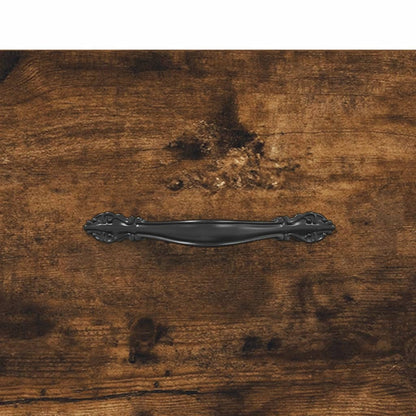 vidaXL Sideboard Smoked Oak 100x36x60 cm Engineered Wood