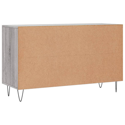 vidaXL Sideboard Grey Sonoma 100x36x60 cm Engineered Wood