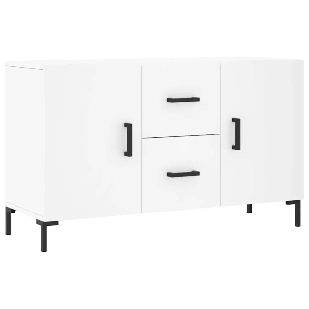 vidaXL Sideboard White 100x36x60 cm Engineered Wood