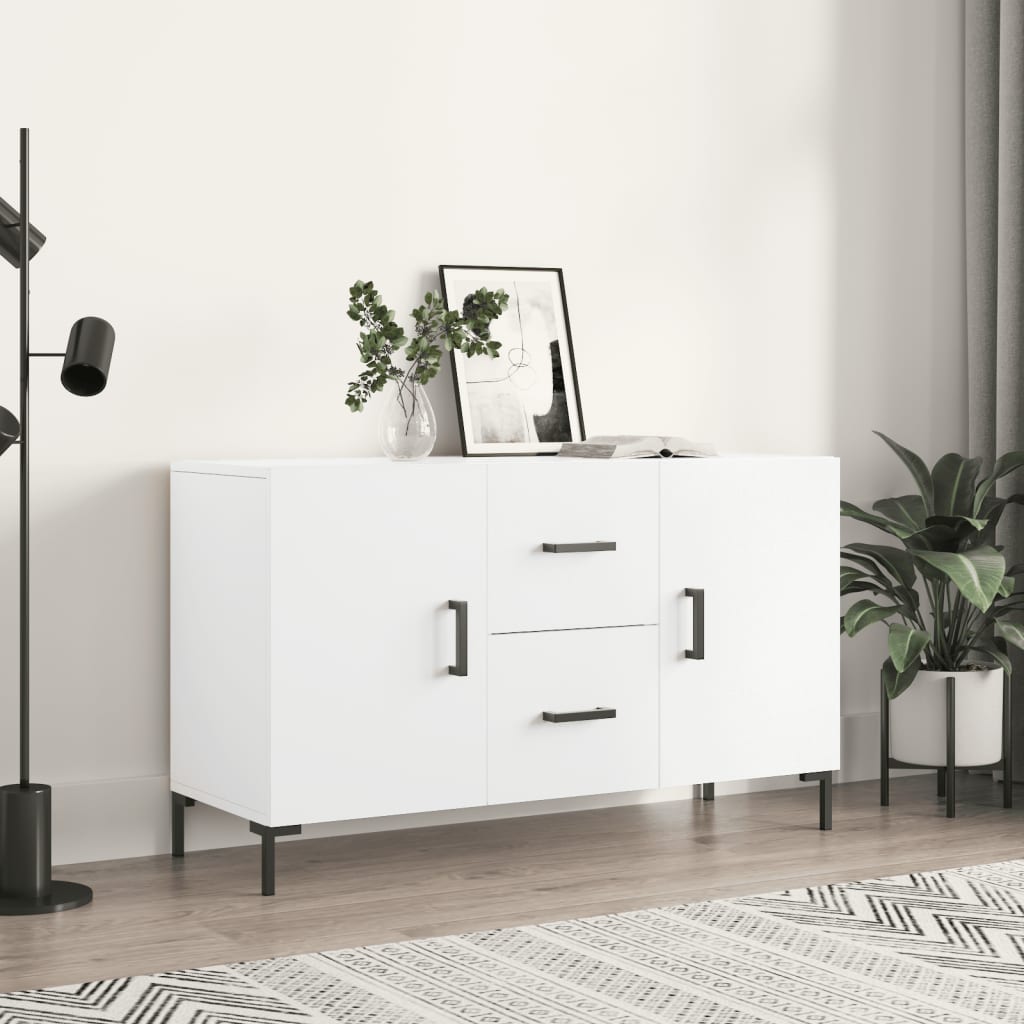 vidaXL Sideboard | White | Engineered wood | 100 x 36 x 60 cm | Sideboard