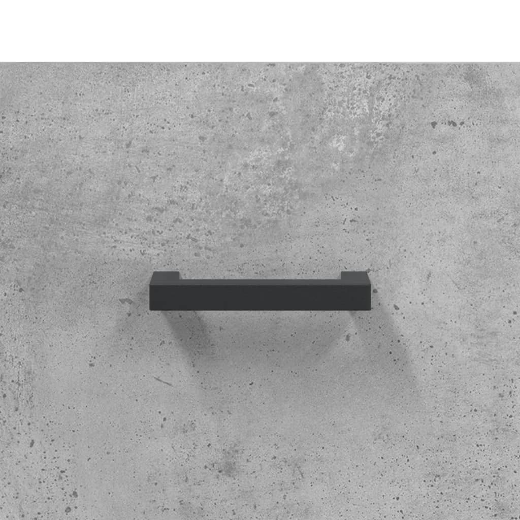 vidaXL Sideboard Concrete Grey 100x36x60 cm Engineered Wood