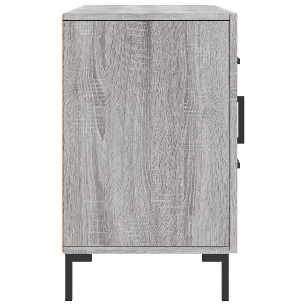 vidaXL Sideboard Grey Sonoma 100x36x60 cm Engineered Wood