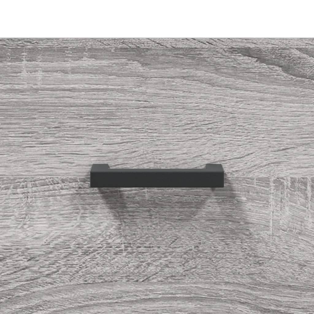 vidaXL Sideboard Grey Sonoma 100x36x60 cm Engineered Wood
