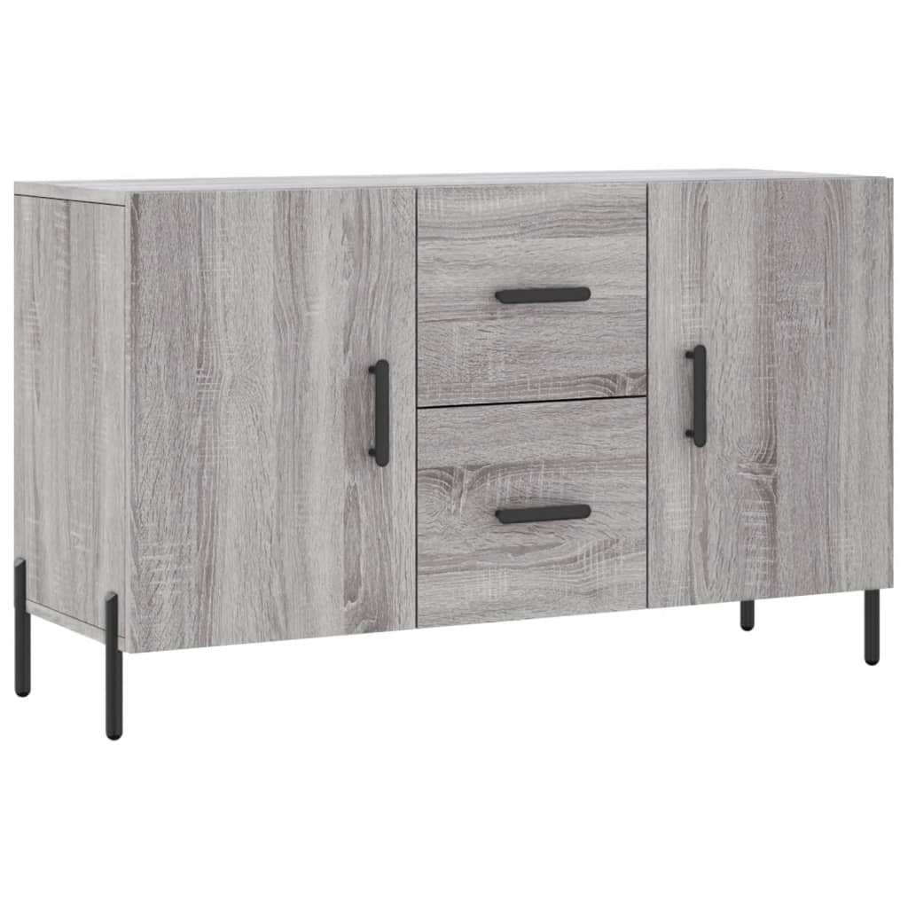 vidaXL Sideboard Grey Sonoma 100x36x60 cm Engineered Wood